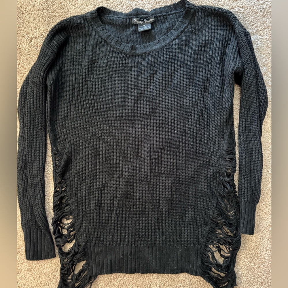 Trendy Threads Gray Knit Sweater